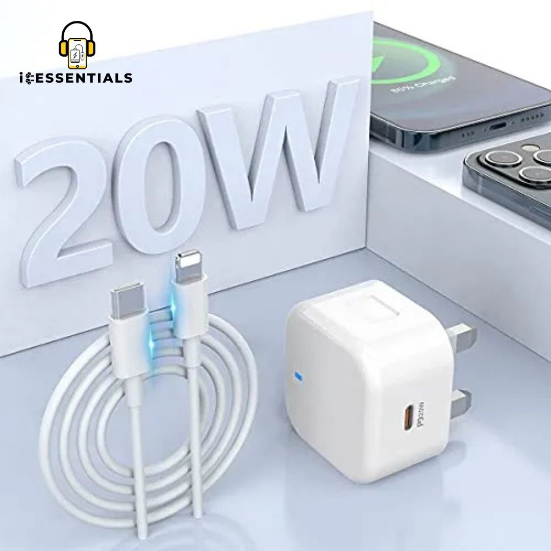 APPLE 20W USB-C FAST CHARGER ADAPTER 3 PIN