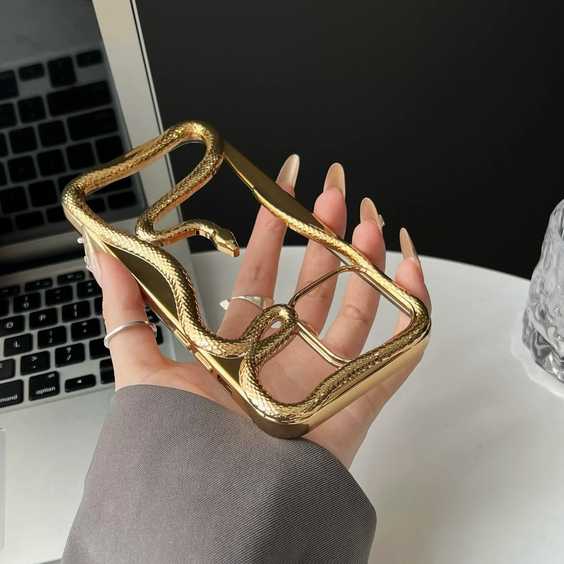 Matte 3D Hollow Snake Soft Case for iPhone 17 / 17 Pro / 17 Pro Max / 17 Air