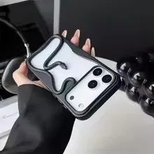 Matte 3D Hollow Snake Soft Case for iPhone 17 / 17 Pro / 17 Pro Max / 17 Air