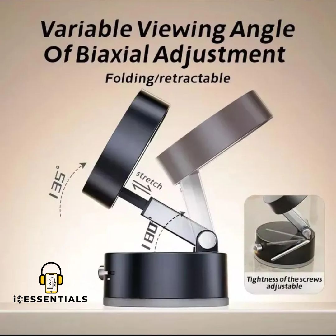 360° ROTATABLE MAGNETIC & SUCTION CUP MOBILE STAND