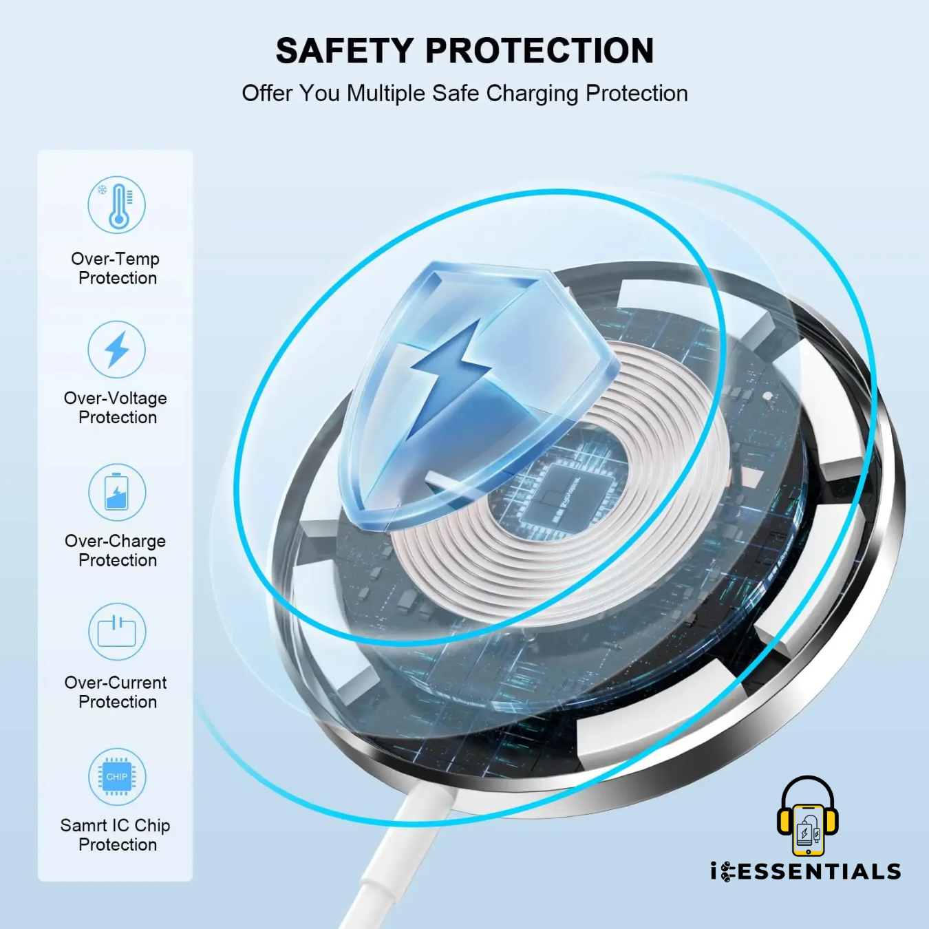 MAGSAFE MAGNETIC WIRELESS CHARGER