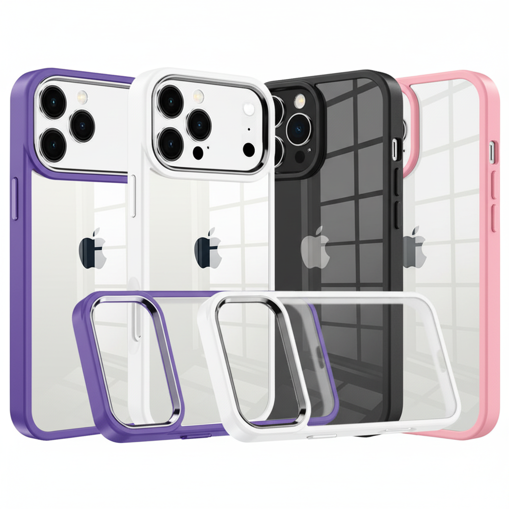Transparent Soft Silicone Cover for iPhone 17 / 17 Air / 17 Pro / 17 Pro Max