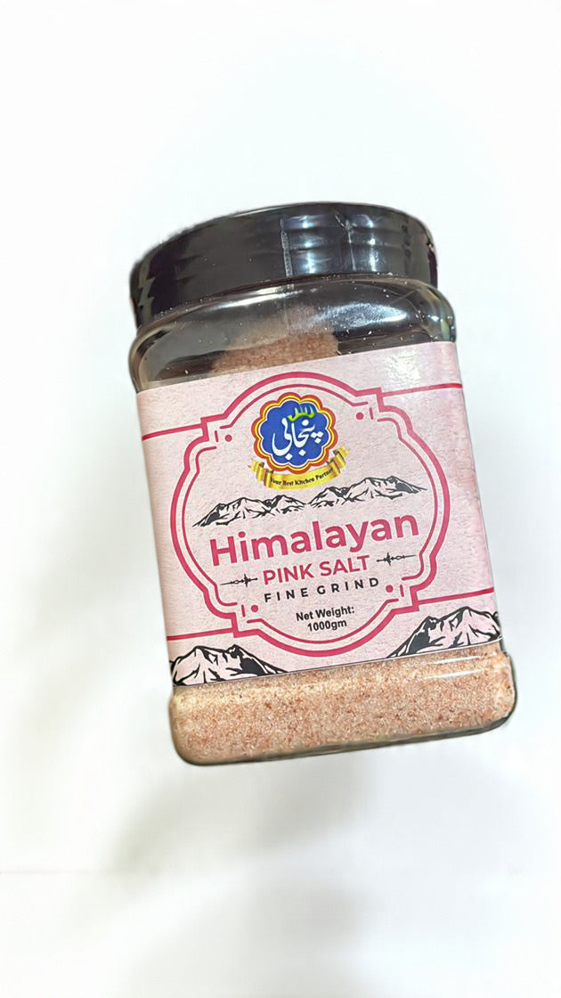 Royal Punjabi Himalayan Pink Salt – Fine Grind | Natural Mineral-Rich Salt