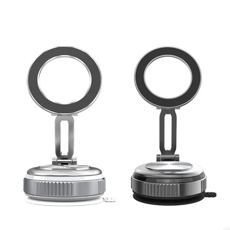 Foldable Magnetic Car Phone Holder 360° Rotating Dashboard Mount For iPhone