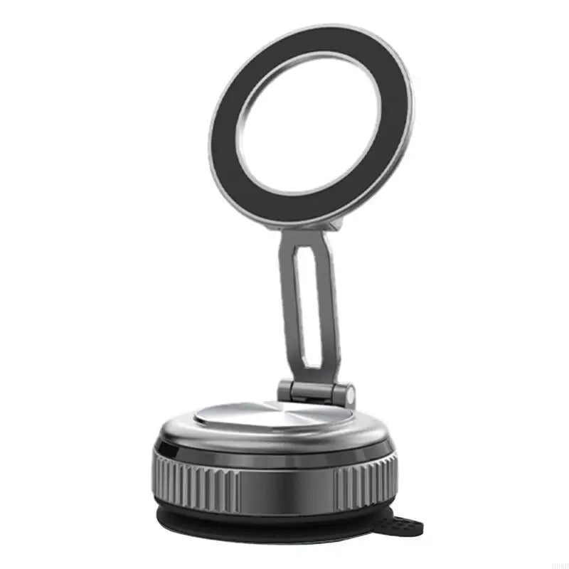 Foldable Magnetic Car Phone Holder 360° Rotating Dashboard Mount For iPhone