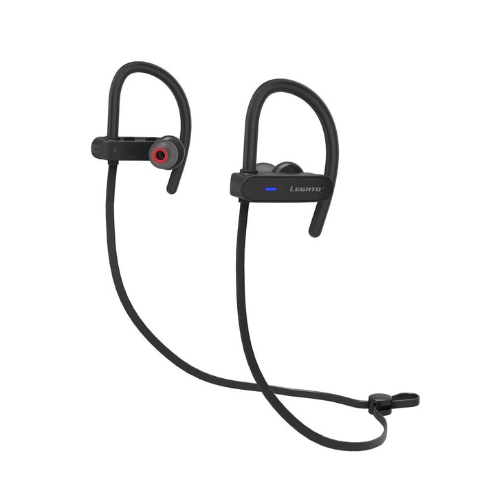 Spigen Legato Sport R53E IPX7 Bluetooth Wireless with Noise Cancelling Microphone and HD Sound- Black