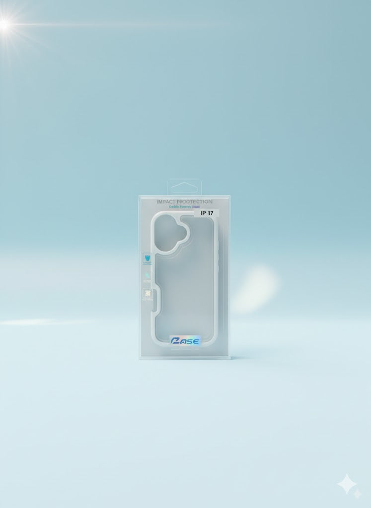 Transparent Soft Silicone Cover for iPhone 17 / 17 Air / 17 Pro / 17 Pro Max