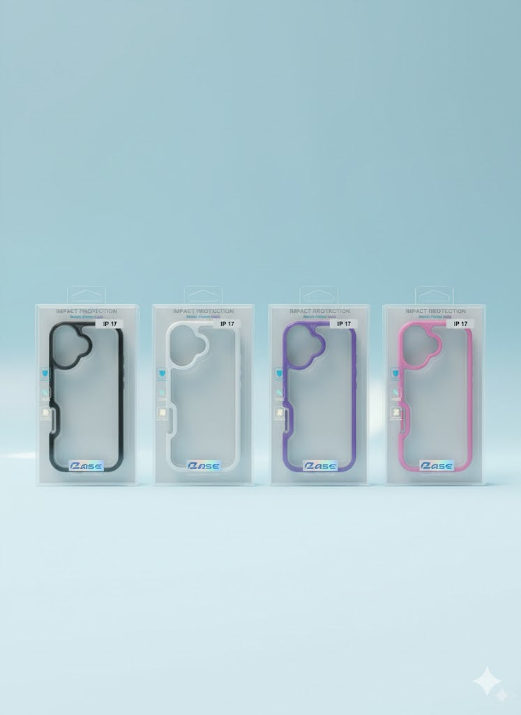 Transparent Soft Silicone Cover for iPhone 17 / 17 Air / 17 Pro / 17 Pro Max